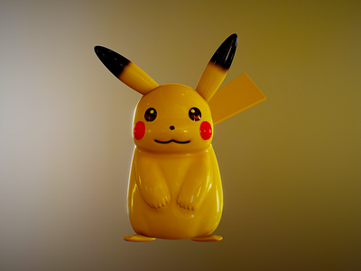 3D Pikachu