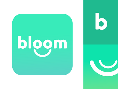 Bloom (Logo Design) 3d animation app bloom branding design graphic design icon illustration logo motion graphics typography ui ux vector