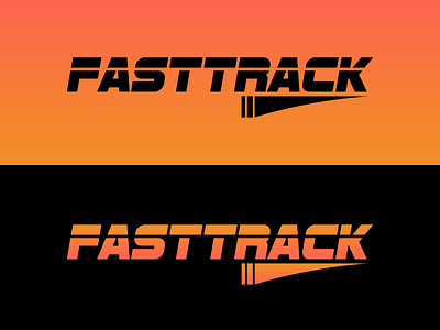 FastTrack Delivery Service (Logo Design) 3d animation app branding design graphic design icon illustration logo motion graphics typography ui ux vector