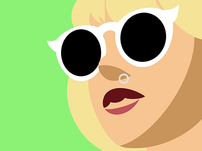 Summer is Near Illustration 3d animation app blonde branding design graphic design icon illustration logo motion graphics summer typography ui ux vector woman