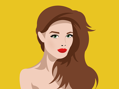 Woman Illustration 3d animation app beautiful branding design graphic design icon illustration logo motion graphics power typography ui ux vector woman