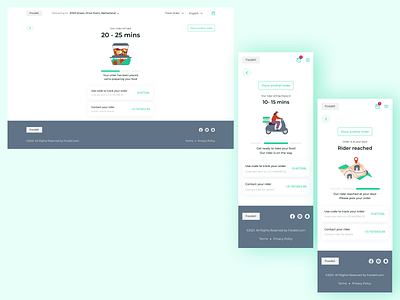FOOD DELIVERY WEB APP (Delivery Process)