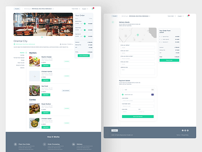 Food Delivery Webapp - Customer Side appdesign design food delivery illustration logo mobile app mobileapp ui uiux ux web app website