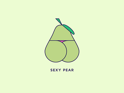 Sexypear fruit pear sexappeal sexy string