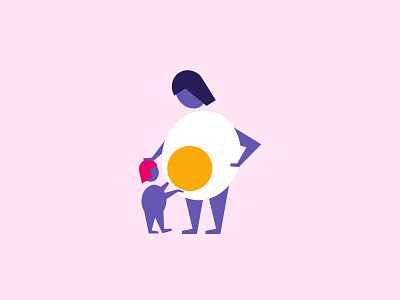 Pregnant Woman with Child