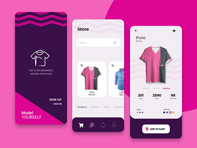 TBtees Online Store appicon appinterface branding design illustration typography ui ux uiux ux vector