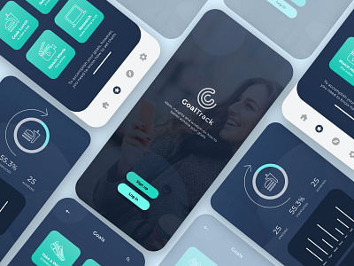 Goals Tracking App UI