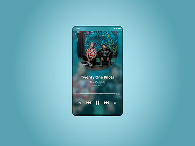 DailyUI Challenge #009 - Music Player