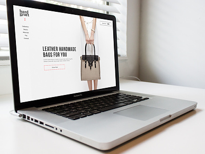 Hard Graft bags flat leather mac magento minimal shop sndsgn store ui web design website