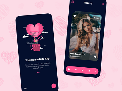 Online Dating App dating app design matrimony app mobile app design mobile ui online dating app tinder ui ui ux uiux