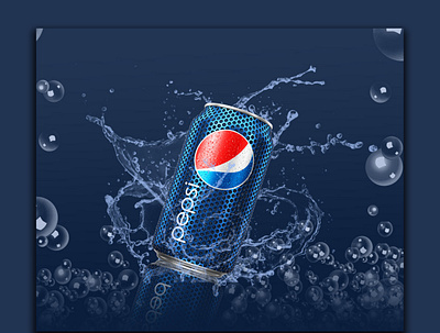 Water splash Pepsi Design creative design creativity digitalart graphic graphicdesign pepsi pepsico pepsimax photoshop photoshop action photoshop art photoshop template templatedesign