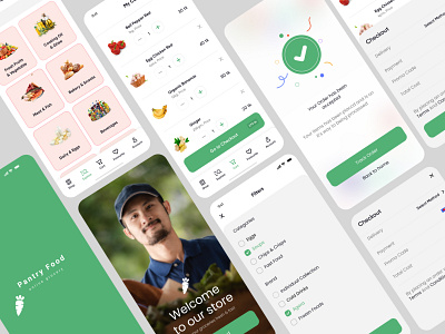 Online Grocery App Design