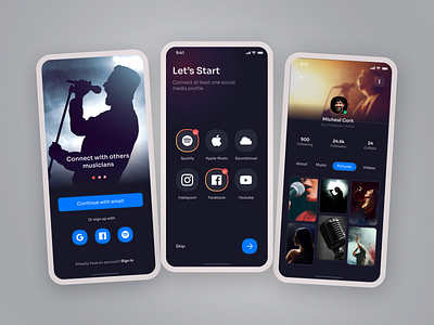 Music App Design