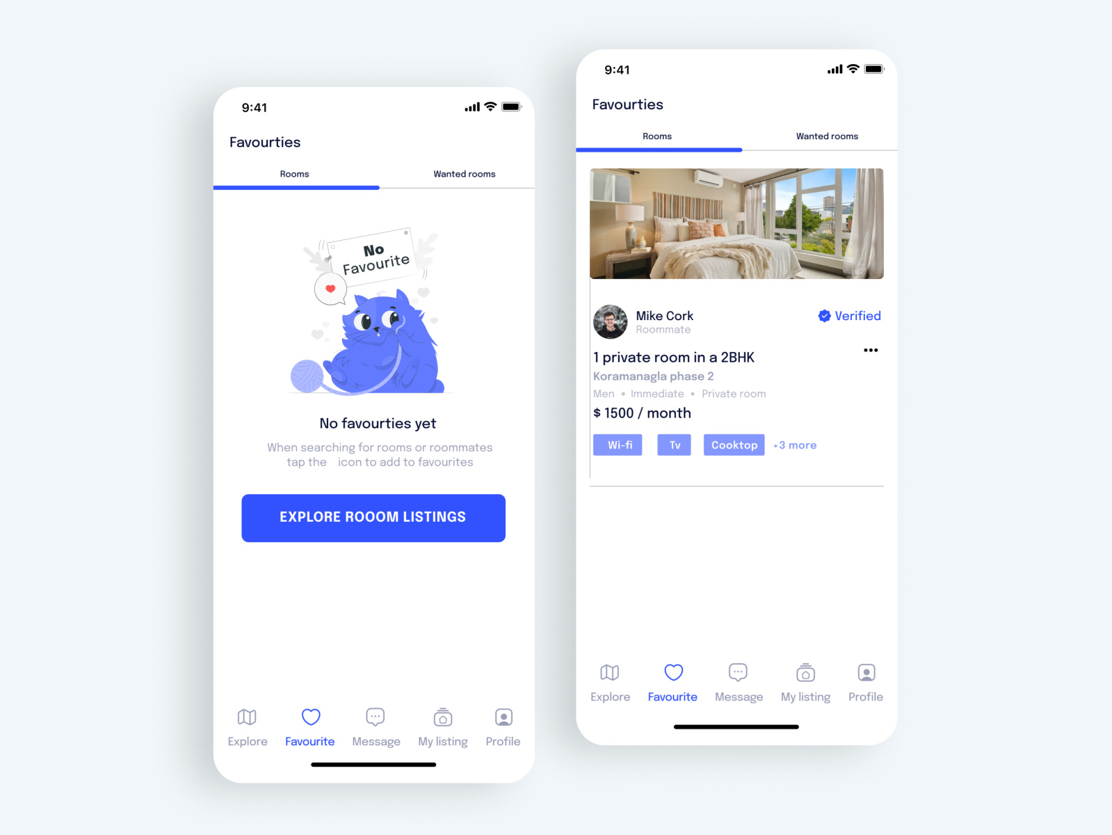 Room Finder App Design by Ishfaque Islam on Dribbble