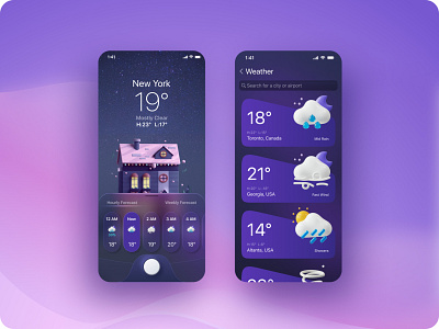 Weather App Design