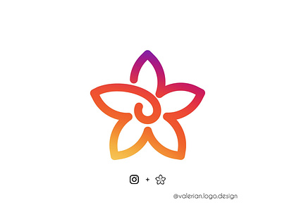 INSTAFLOWER Logo Concept app branding creative design flower graphicdesign graphicdesigner icon instagram logo logodesign logodesigner minimal minimalist