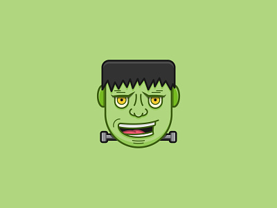 Frankenstein Icon frankenstein halloween icon illustration