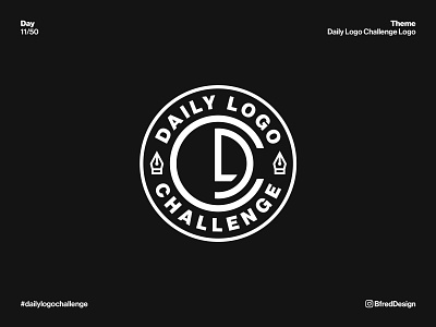Logo Challenge – Day 11 branding c d daily logo challenge design l letters logo monogram patch