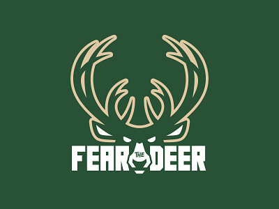 2019 Milwaukee Bucks Playoffs T-Shirt Art basketball branding bucks fear the deer graphic design milwaukee milwaukee bucks playoffs sports sports design t shirt vector