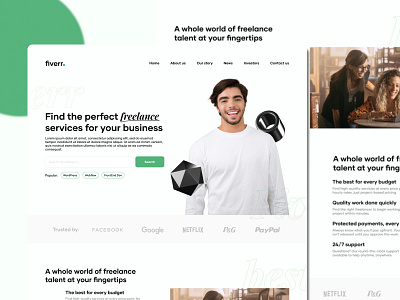 fiverr redesigning idea