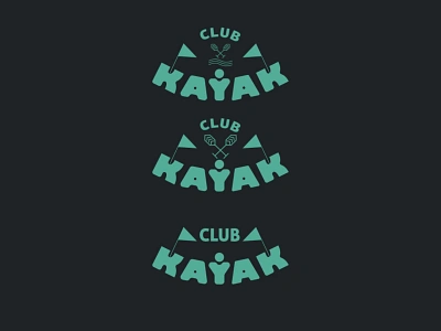 kayak club logo algeria branding canoe canoe club club club logo design flat graphic design icon illustration indians kayak lakes logo sea sports logo typography vector