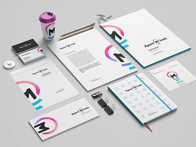 Expertmindz Brand Identity best design studio best design studio in india brand brand design brand identity creative design studio dhipu dhipu mathew freebie hogoco hogoco branding hogoco design studio inspire uxd interaction design logo logo animation mobile app mobile ux