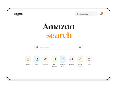 Amazon Web Redesign
