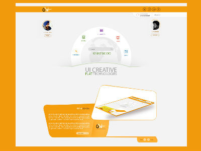 UI FLAT Technologies creative flat html5 ui uiflat