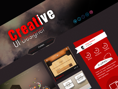 Dhipu Mathew Website UI creative dhipu dhipu mathew uiflat