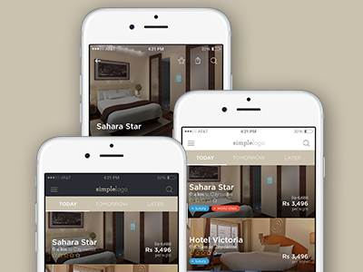 iOS App for finding Hotels