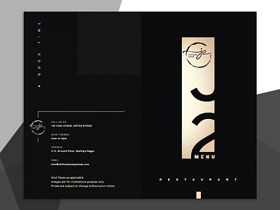 Restaurant Logo & Branding Identity Design branding identity brochure design dhipu dhipu mathew inspire uxd restaurant logo