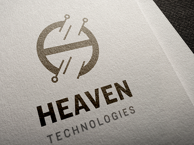 Heaven Technologies logo attentive creativity dhipu dhipu mathew freebie heaven technologies logo inspire uxd ios logo concept