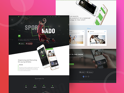 Landing Page - Web UX dhipu dhipu mathew freebie inspire uxd ios landing page website