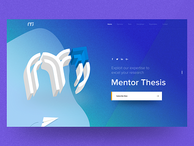Mentorthesis - Website UX attentive clean design creative dhipu dhipu mathew freebie inspire uxd interaction design mentorthesis web 2.0 web ui website