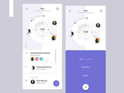 Calendar App Concept