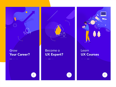 Onboarding - Illustrations UX best mobile app best onboarding creative dhipu mathew flat ux illustraion interaction design ios mobile ux onboarding onboarding concept onboarding ux signup user experience design user interface design