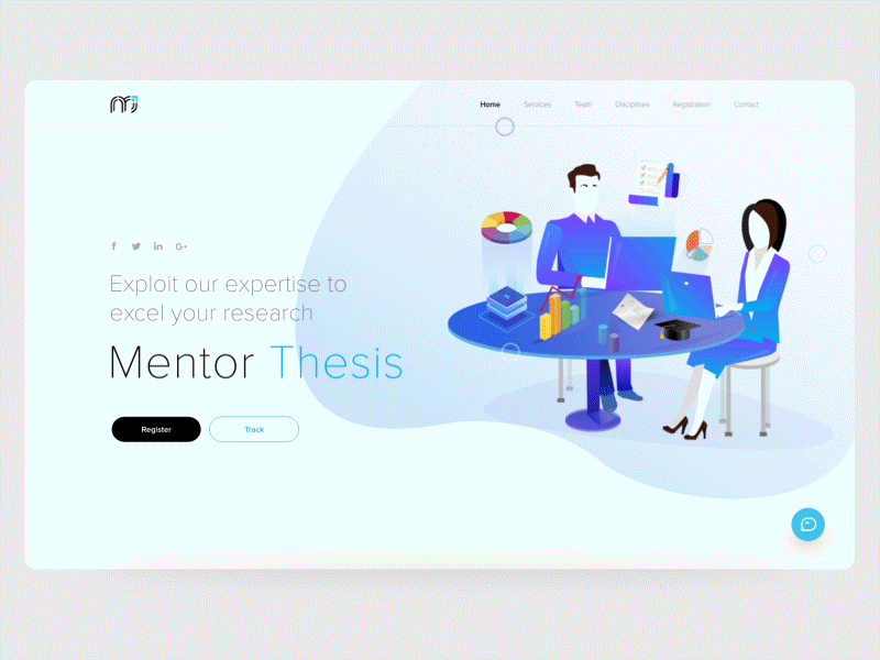 Mentorthesis - Website Interation animation best website clean website dhipu dhipu mathew graphics illustration interaction design web 2.0 web 3.0 web animation website