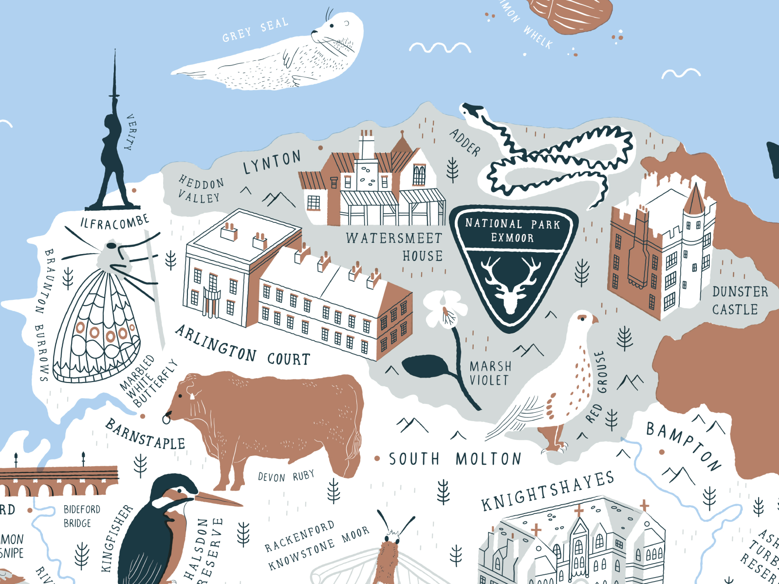 Devon Map Shot 1 By Stuart Hill On Dribbble   B54605f87979385edd6aaad02cc61c75 