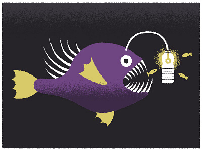 Fishy Waste editorial fish illustration news waste