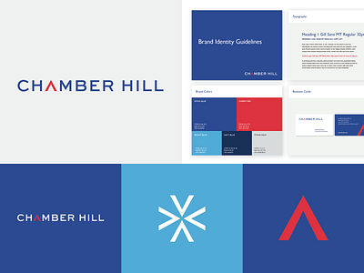 Chamber Hill Strategies | Branding brand identity brand identity design consulting corporate graphic design logo design minimal political branding visual identity system