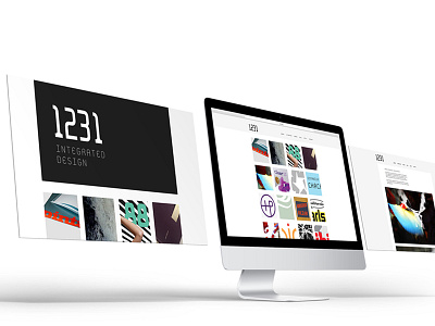 123 brand identity branding identity portfolio simple ui ux web web design