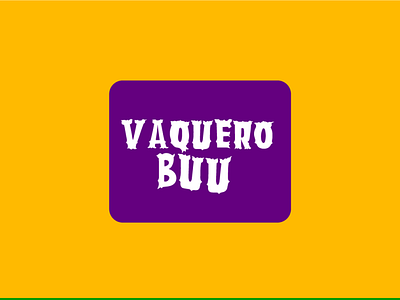 VAQUERO BUU FONT cowboy font marman typeface western