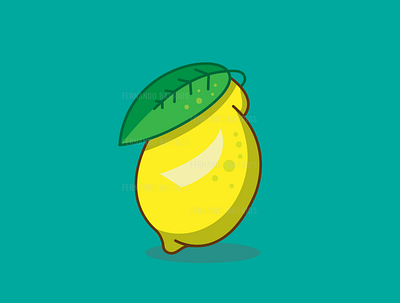 Lemon design illustration illustrator lemon lima limon vector