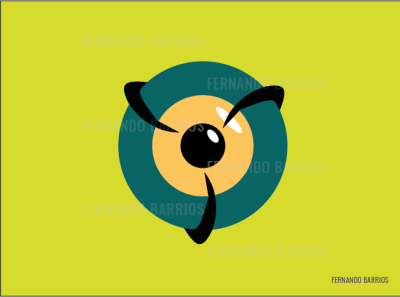 Isotype Noctambulo design eye identity illustrator isotipo isotype noctambulo vector