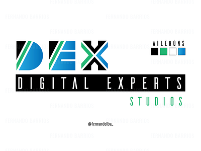 DEX Digital Experts Studios brand design corporate branding design diseño illustration illustrator vector