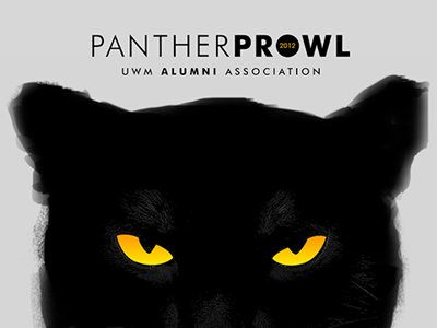 UW-Milwaukee 5K event t-shirt panther tshirt uwm