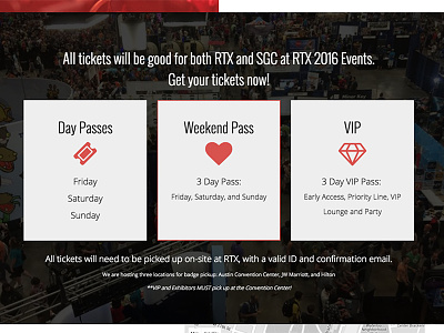 RTX Event tickets 3-up css