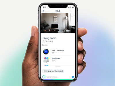 Home Management ai design devices iot ui ux