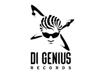 Di Genius logo music studio