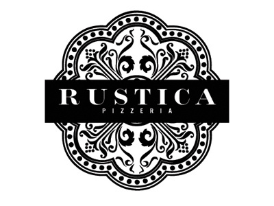 Rustica Pizzeria food logo